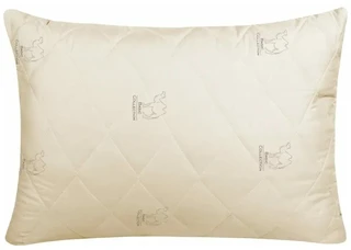 Подушка Столица текстиля Верблюжья шерсть 50х70 см, полиестр 