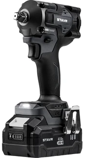 Гайковерт аккумуляторный ударный STAVR SWI 18BL-380V-1К 