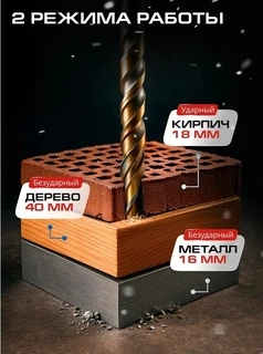 Дрель ударная STAVR SID 1000-13M 