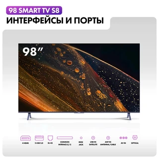 Телевизор 98" Haier Smart TV S8 