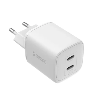 Сетевое зарядное устройство Deppa 11479, белый 