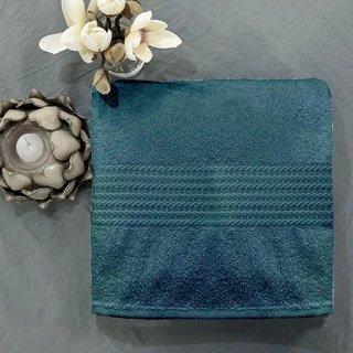 Салфетка Маруся Изумрудный 30х30 см, махра 