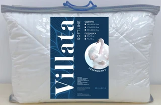 Одеяло Villata Softline 175х205 см, лебяжий пух 
