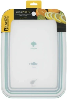 Набор разделочных досок Regent Inox Linea PRESTO, 4 предмета 
