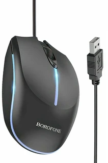 Мышь Borofone BG10 Soaring game, черный 