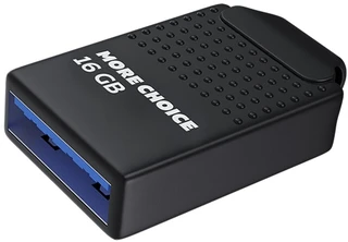 USB‑накопитель More Choice Mini MF16-2m 16 Гб, черный 