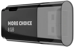 USB‑накопитель More Choice MF8 8Гб, черный 