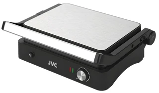 Электрогриль JVC JK-GR312, черный/серебристый 