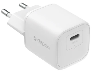 Сетевое зарядное устройство Deppa 11490, белый 