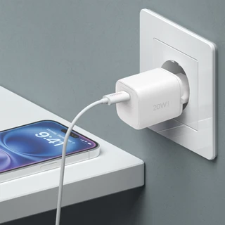 Сетевое зарядное устройство Deppa 11490, белый 