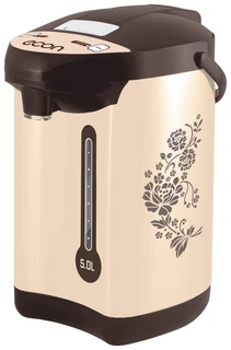 Термопот ECON ECO-502TP, бежевый/коричневый 