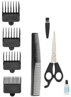 Машинка для стрижки Galaxy Line GL 4110, черный/оранжевый 