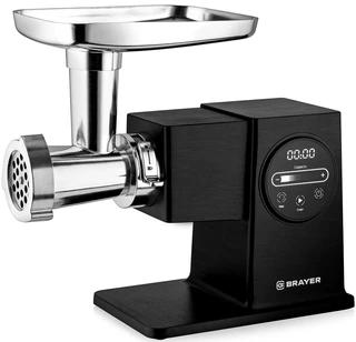 Мясорубка BRAYER BR1611, черный 