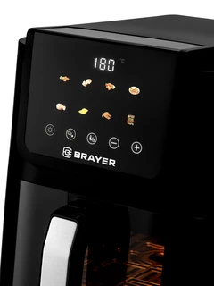 Аэрогриль BRAYER BR2041, черный 