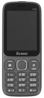 Сотовый телефон Olmio P38, серый 