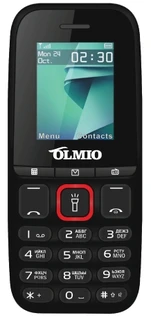 Сотовый телефон Olmio A15, черный 