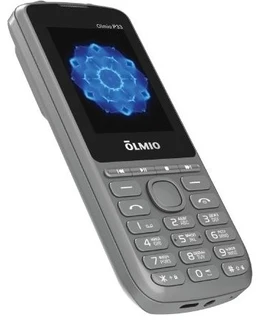 Сотовый телефон Olmio P33, серый 