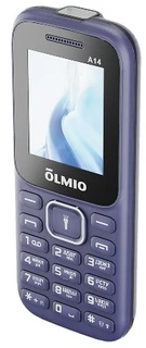 Сотовый телефон Olmio A14, синий 