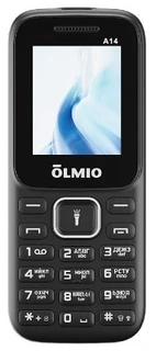 Сотовый телефон Olmio A14, черный 