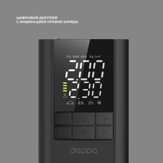 Автомобильный компрессор Deppa 12001 