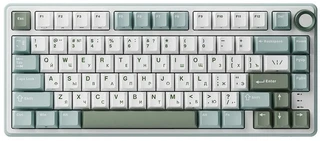 Клавиатура Royal Kludge R75 Sky Cyan (RK Silver) 