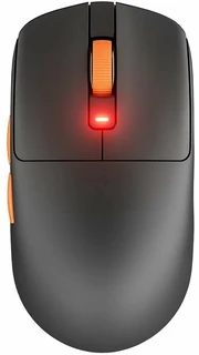 Мышь игровая Royal Kludge M30, черный/оранжевый 