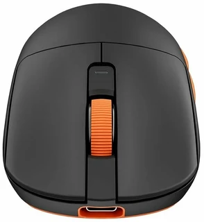 Мышь игровая Royal Kludge M30, черный/оранжевый 