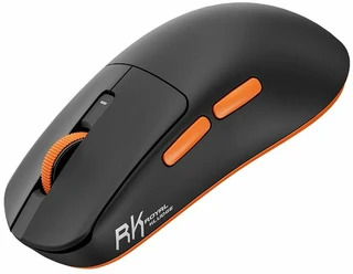 Мышь игровая Royal Kludge M30, черный/оранжевый 