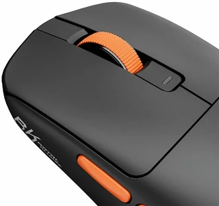 Мышь игровая Royal Kludge M30, черный/оранжевый 
