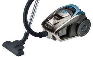 Пылесос SUPRA VCS-2400, серый/синий 