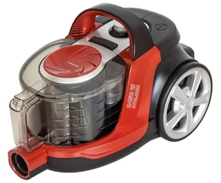 Пылесос SUPRA VCS-2460, красный/черный 