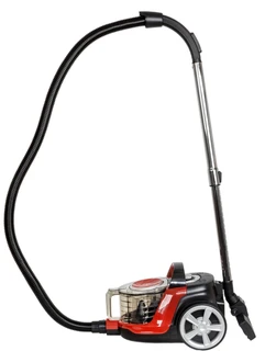 Пылесос SUPRA VCS-2460, красный/черный 