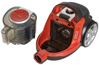 Пылесос SUPRA VCS-2460, красный/черный 