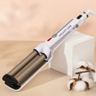 Щипцы для завивки волос GALAXY LINE GL 4602, белый 