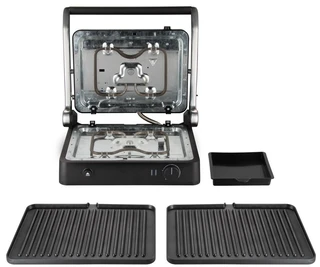 Электрогриль REDMOND RGM-M822, черный/серебристый 