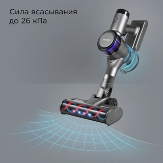 Пылесос вертикальный REDMOND VH1311 PRO MAX, серый 