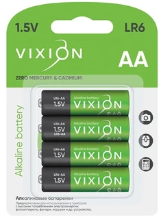 Батарейка AA Vixion LR6, 4 шт 