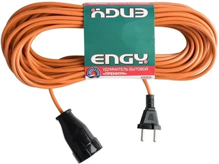 Удлинитель Engy Премиум, 20 м, оранжевый 
