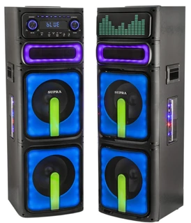Портативная аудиосистема SUPRA SMB-2050, черный 