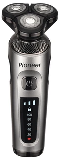 Электробритва Pioneer BS007, серебристый 