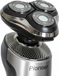 Электробритва Pioneer BS007, серебристый 