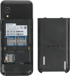 Сотовый телефон Xenium X800, черный 