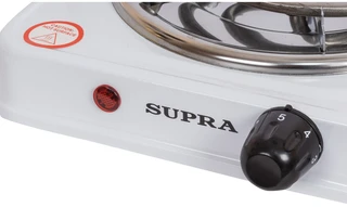 Плитка электрическая SUPRA HS-112, белый 