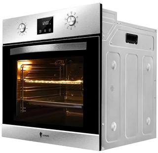 Духовой шкаф Leonord LEO-60004S, серебристый 