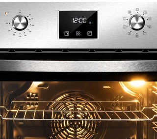 Духовой шкаф Leonord LEO-60004S, серебристый 