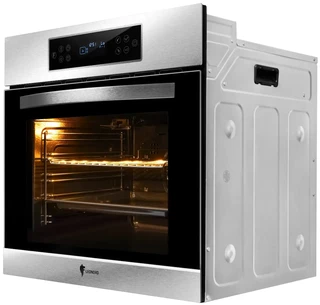 Духовой шкаф Leonord LEO-60005S, серебристый 