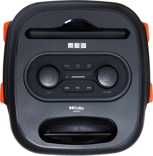 Минисистема MEG SPA101BL, черный 