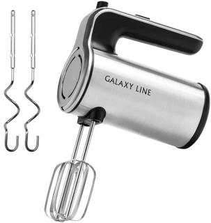 Миксер GALAXY LINE GL 2240, серебристый/черный 