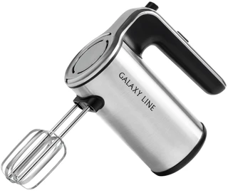 Миксер GALAXY LINE GL 2240, серебристый/черный 