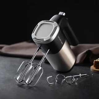Миксер GALAXY LINE GL 2226, серебристый/черный 